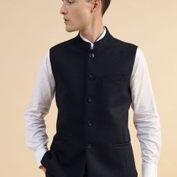 Givo Men Band Collar Nehru Jacket-picture-54