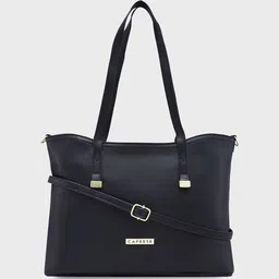 Caprese Women Solid Structured Leather Shoulder Bag-40