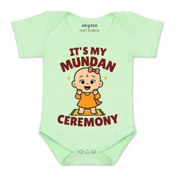 arvesa Its Mundan Ceremony Printed Romper-picture-30