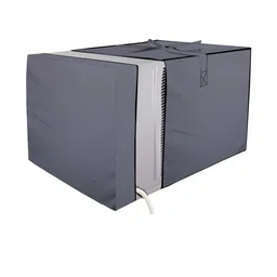 Stylista Grey Solid Waterproof Air Conditioner Covers-picture-42