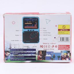 Sanjary Rock Version Handheld Game 500 Built in Portable Retro Game - Color & Design May Vary image 5