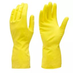 BRALA Rubber Safety Hand Gloves, Yellow (Pack of 72 Pair)-image-27