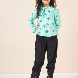 Stylo Bug Girls Printed Top with Pyjamas-image-36