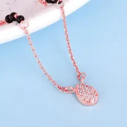 GIVA 92.5 Sterling Silver Pear-Shaped Mangalsutra for Women-image-52