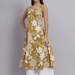 DHAKRE FASHION Women Floral Printed Kurta with Palazzo-image-72