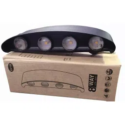 ATHARV BRIGHT LED Wall Light 10 W Warm White 8 Way-picture-5