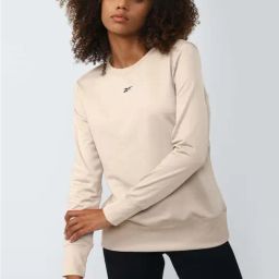 Reebok Beige Regular Fit Sweatshirt-image-42