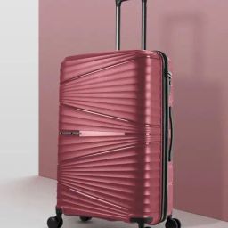 Nasher Miles Mumbai Hard-Sided Polypropylene Check-in Luggage Maroon 24 inch |65cm Trolley Bag-image-93