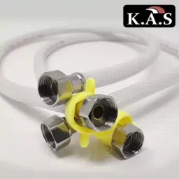 K.A.S PVC Connection Pipe with Insert Brass Clamps, CTSS30 image 3