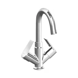Parryware Centre Hole Basin Mixer Praseo Series Silver Stainless Steel Chrome Finish, G5815A1-image-34