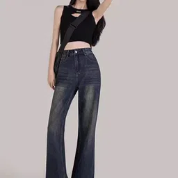 StyleCast Women Straight Fit High-Rise Light Fade Jeans-picture-31