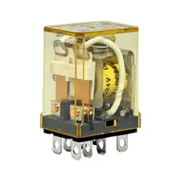 IDEC POWER RELAY, 240VAC, 10A, DPDT, SOCKET, RH2B-ULAC220-240V-1