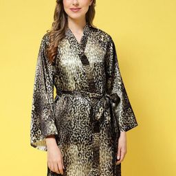 UDHATIKRAMAN Animal Printed Robe-image-20