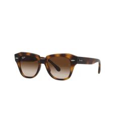 Ray-Ban Kids Brown Gradient Square Unisex Sunglasses-image-97