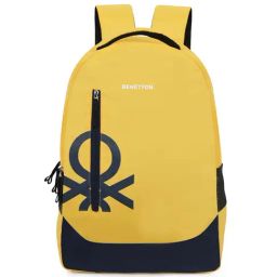 United Colors of Benetton Sable 19 Ltrs Yellow Medium Backpack-image-102