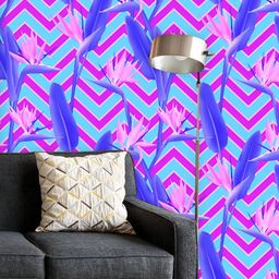 ArtzFolio Printed UV-Resistant Anti-Bacterial Bird Of Paradise Tropical Crane Flower Peel & Stick Wallpaper-image-28