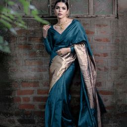 Lookmark Woven Design Zari Kanjeevaram Saree-picture-58