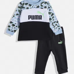Puma Kids Printed Essential Mix Match Jogger Suit-image-17