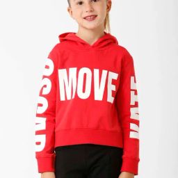 Kate & Oscar Kids Red & White Cotton Printed Full Sleeves Sweatshirt-image-84