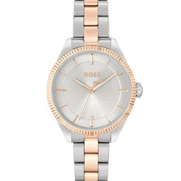 BOSS Women Textured Stainless Steel Bracelet Style Straps Analogue Watch-1502727-picture-27