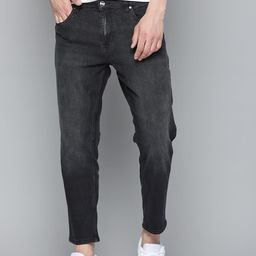 Mast & Harbour Men Carrot Fit Light Fade Jeans-image-31
