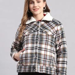 Monte Carlo Multicolor Check Reversible Jacket-image-12