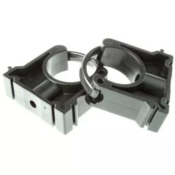 Georg Pipe Clamp Fischer PP Black 0.87inx2.68inx1.73in 0.28in, 167061039 (Pack of 2)-image-79