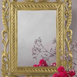 VAS collection home Textured Rectangular Mirror image 2