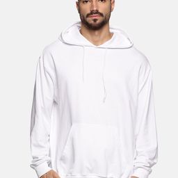 The Roadster Lifestyle Co Men Cotton Relaxed Fit Hooded Solid Sweatshirts-picture-57