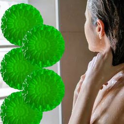 GROOVY Set Of 5 Deep Cleansing Green Tea Bathing Soap - 100 g Each image 2