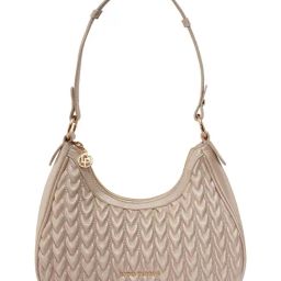 Lino Perros Pearl Quilted Medium Hobo Shoulder Bag-image-1