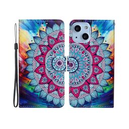 PEEPERLY Abstract Printed iPhone 16 Flip Case Mobile Accessories-20