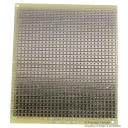 VECTOR ELECTRONICS Pc Board, Epoxy Fibreglass, 1.57Mm, 8022-13