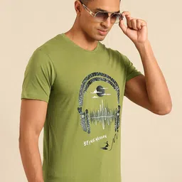 Being Human Printed Pure Cotton T-shirt-image-92