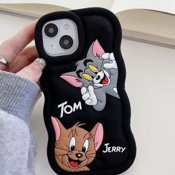 CASE CREATION Cartoon Characters Printed iPhone 14 Bumper Case Mobile Accessories image 3
