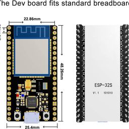 IDUINO ESP-WROOM-32 ESP32 ESP-32S Development Board 2.4GHz Dual-Mode WiFi + Bluetooth Dual Cores Microcontroller Processor Integrated with Antenna RF AMP Filter AP STA for iduino IDE - 38 Pin image 2