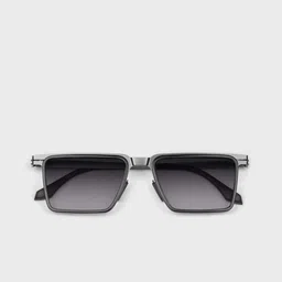 SAM & MARSHALL Unisex Rectangle Sunglasses with Polarised and UV Protected Lens image 5
