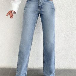 CHALODIA Women Comfort Regular Fit High-Rise Light Fade Stretchable Jeans-image-86