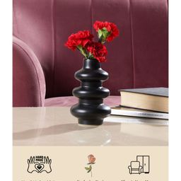 Purezento Set of 2 Orbit Vase 6 inch-MultiColour image 3