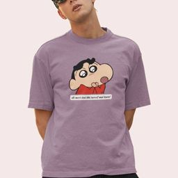 Broke Memers Men Cotton Graphic Printed Oversized Fit T-Shirt-image-36