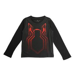 Marvel by Wear Your Mind Boys Black Printed Round Neck T-shirt-image-56