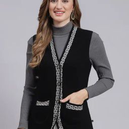 Monte Carlo Black Regular Fit Cardigan-image-81