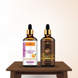 Park Daniel Set Of 2 Under Eye Area Serum & Nail & Cuticle Oil - 30 ml Each-2