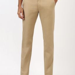 Peter England Casuals Men Slim Fit Chinos Trousers-picture-27