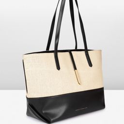 French Connection Colourblocked Oversized Structured Shoulder Bag image 5