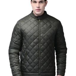 Woodland Olive Regular Fit Jacket-picture-17