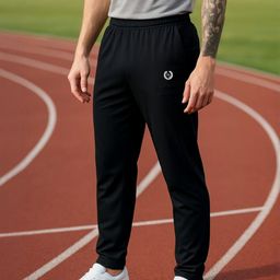 Mens Solid Dri Fit Track Pants-image-10