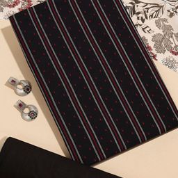 Taneira Striped Pure Cotton Unstitched Dress Material-picture-40