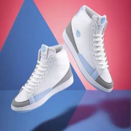 Bacca Bucci Men's PEGASUS White Ankle High Sneakers-image-6