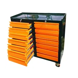 Rimsha Multi Drawer Cabinet 14 Drawers 1200x400x1000 mm with 500 Kg Load Capacity, 009-36